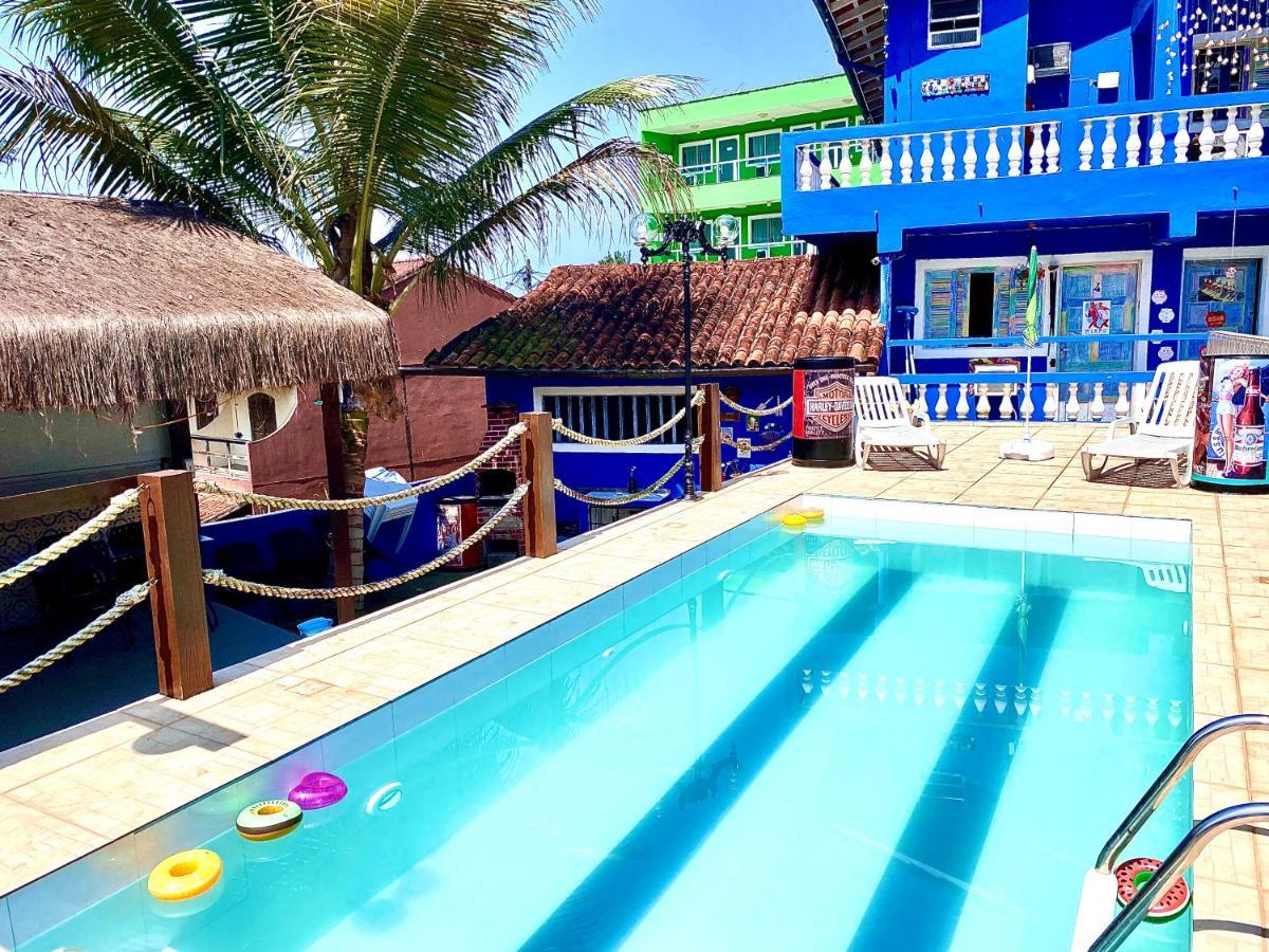 Pousada Agua Marinha-Familias & Pets อังกราโดสเฮย์ส ภายนอก รูปภาพ