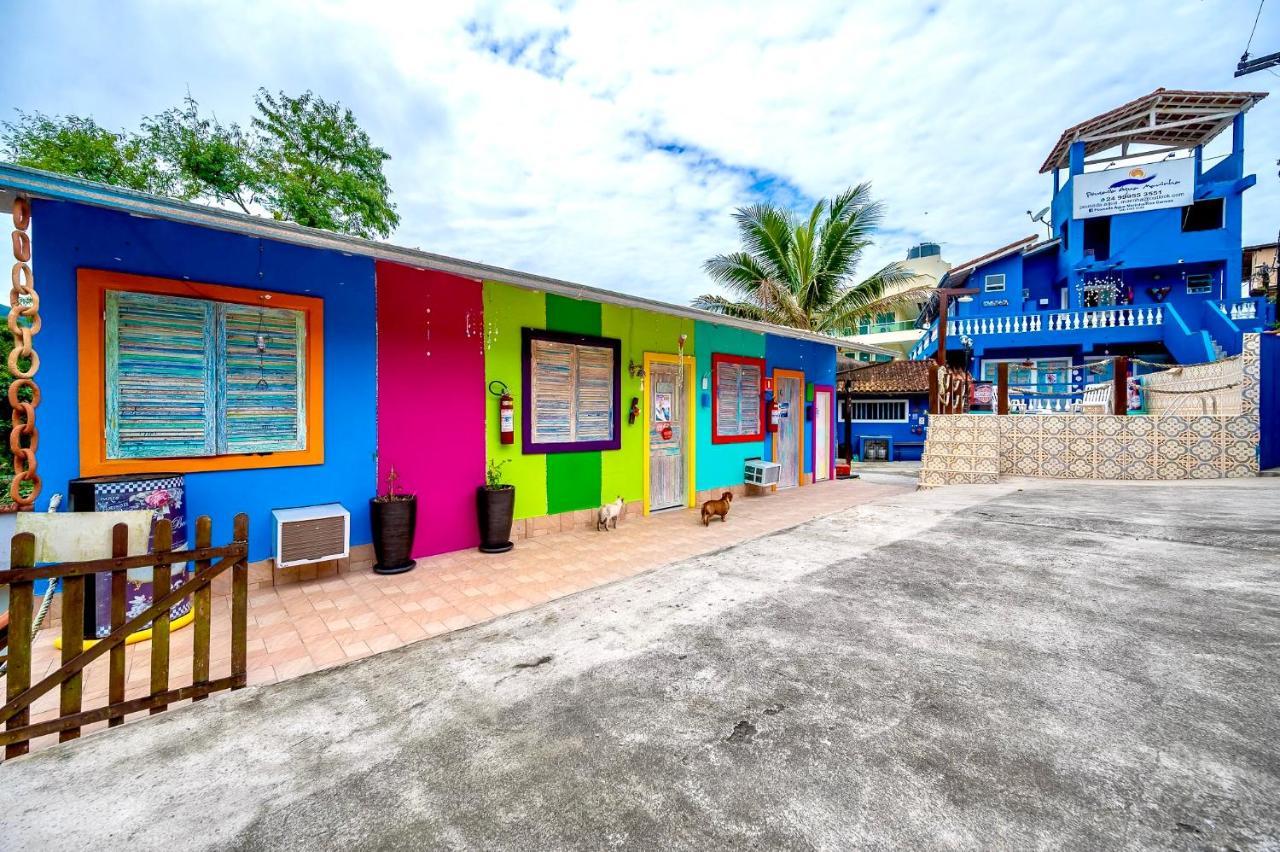 Pousada Agua Marinha-Familias & Pets อังกราโดสเฮย์ส ภายนอก รูปภาพ