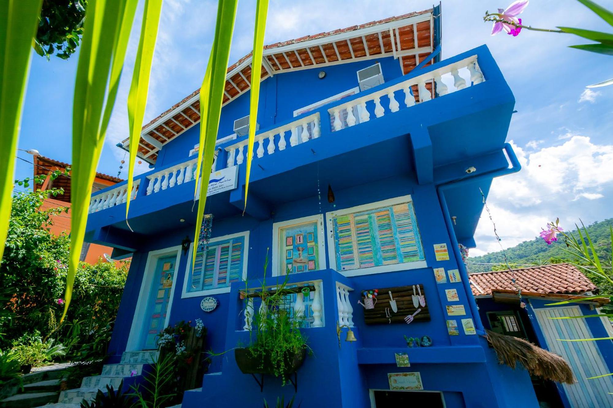 Pousada Agua Marinha-Familias & Pets อังกราโดสเฮย์ส ภายนอก รูปภาพ
